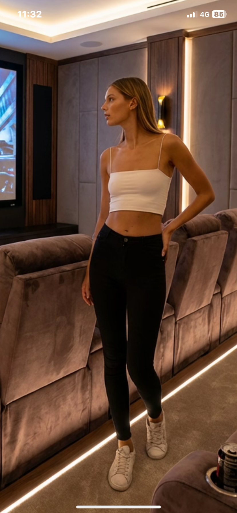 LILY BLACK SKINNY JEANS