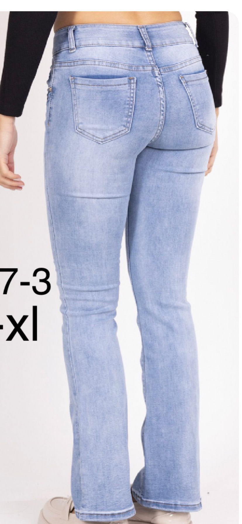 KACEY HIPSTER BOOT LEG JEANS