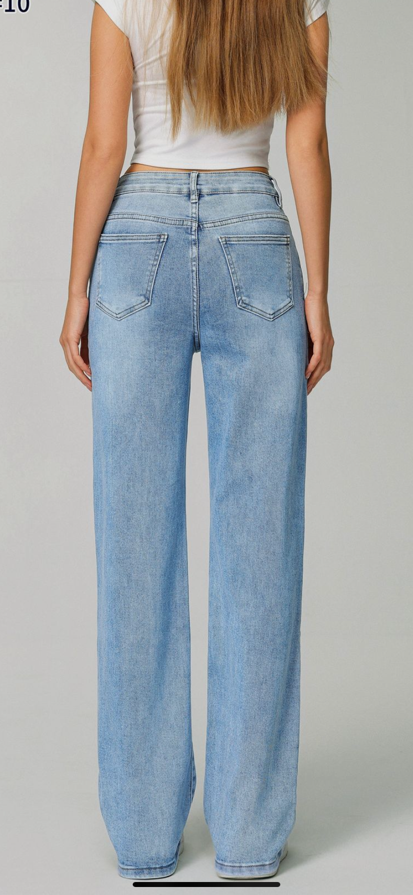 LIGHT BLUE CHOLOE TIK TOK VIRAL JEANS