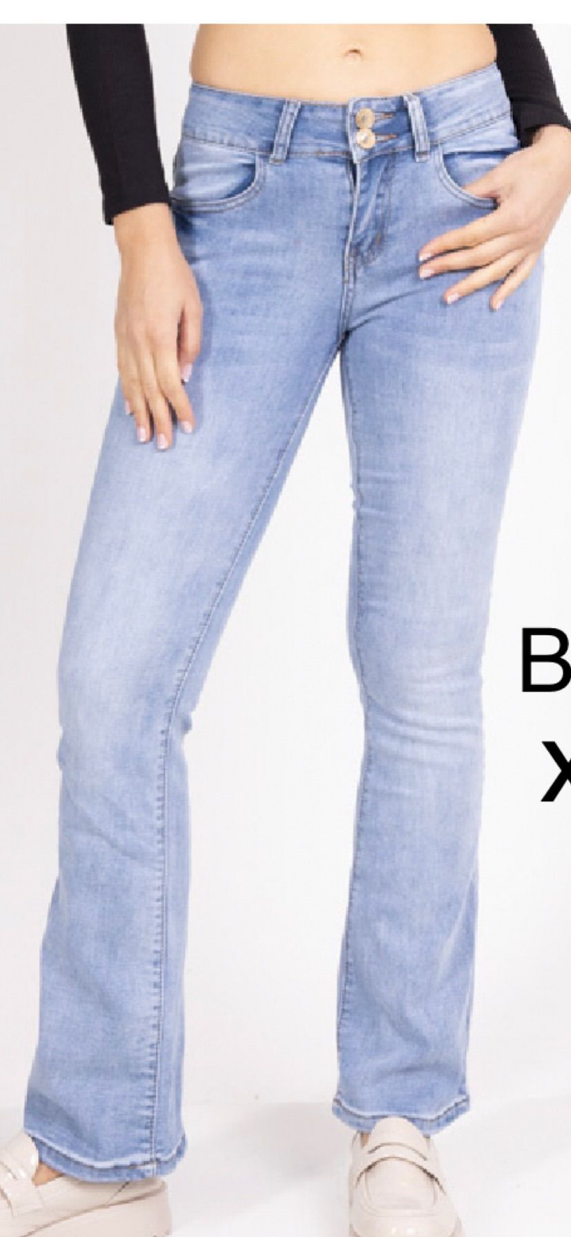 KACEY HIPSTER BOOT LEG JEANS