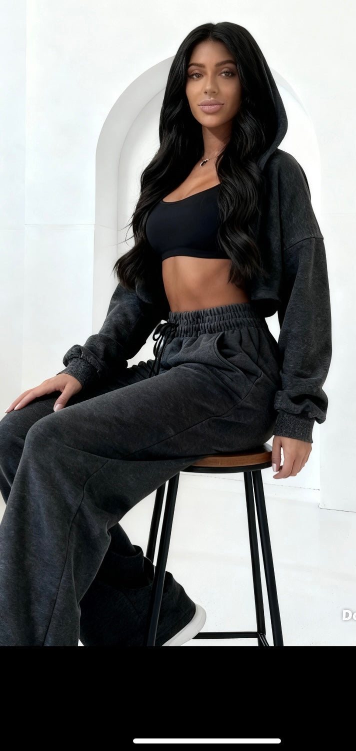 MILLI DARK WASH ACID GREY