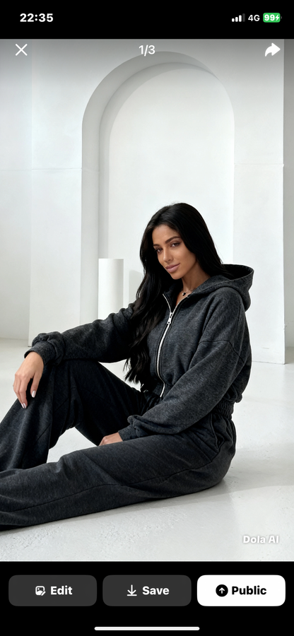 MILLI DARK WASH ACID GREY