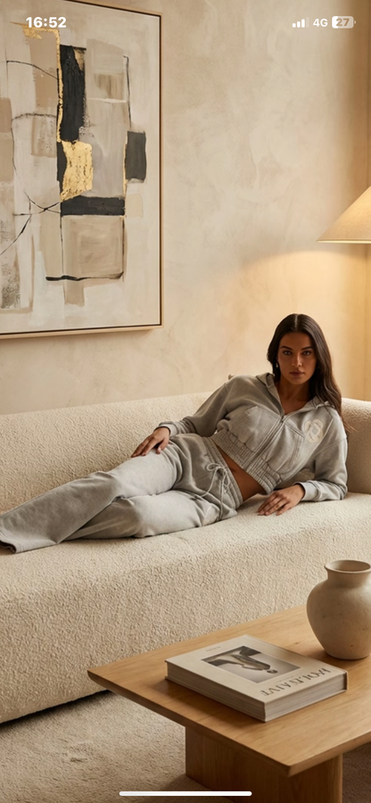 LISA CROP JACKET SET