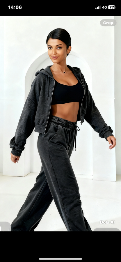 MILLI DARK WASH ACID GREY