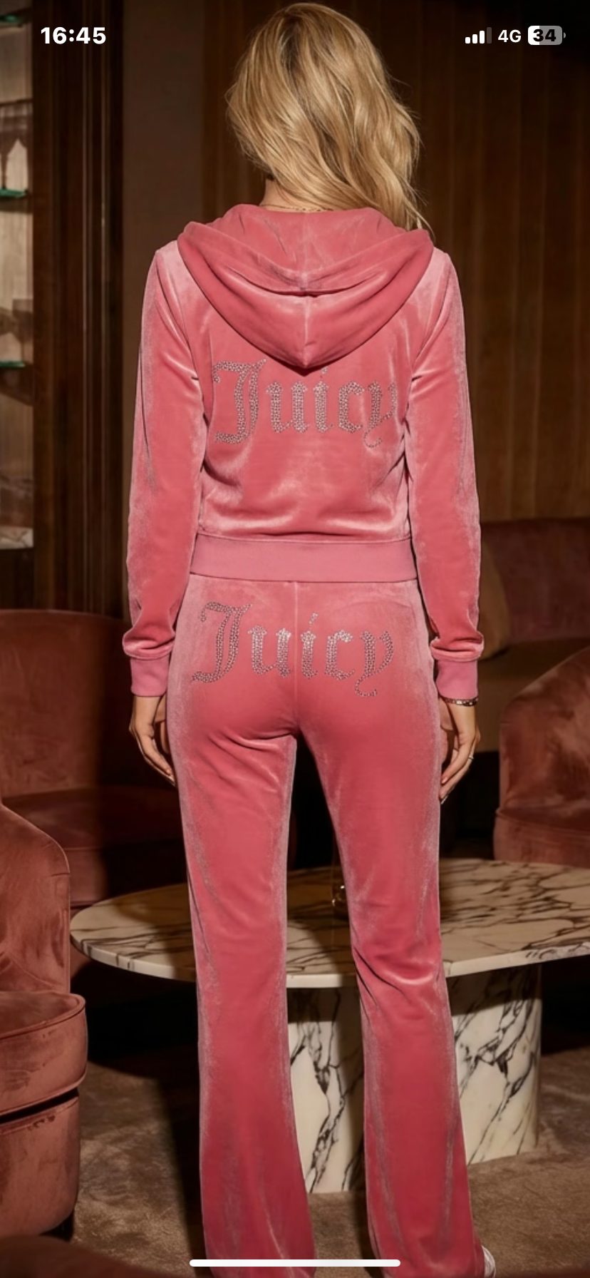 AMELIA VELVET JUICY SET